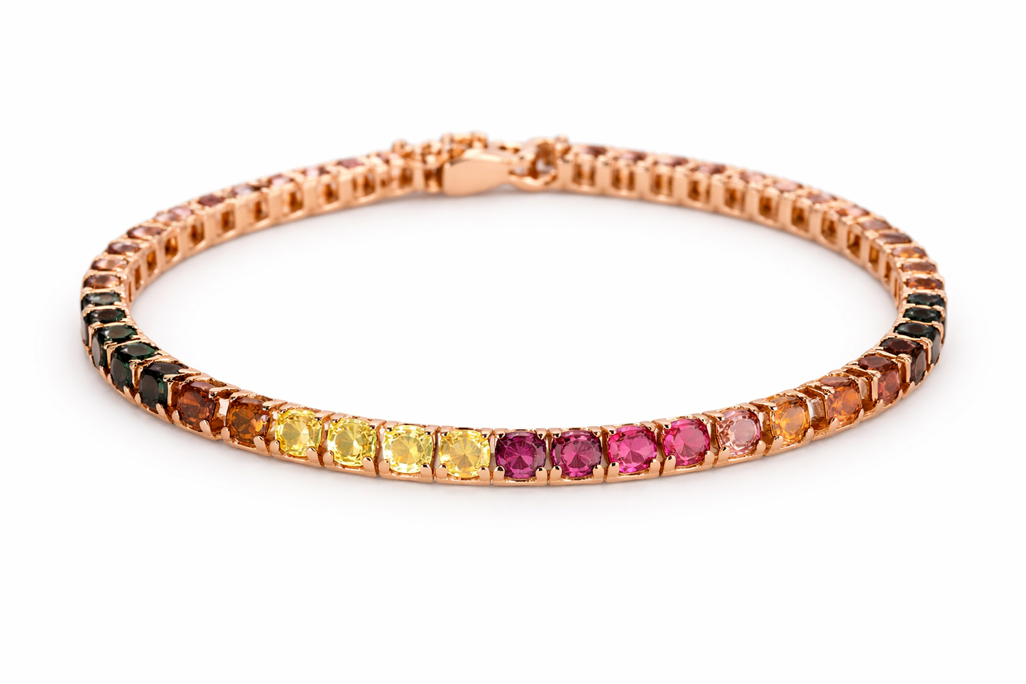 Multicolor Tourmaline Bracelet