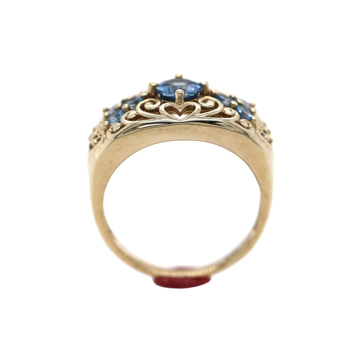 Tsavorite- Santa Maria AQ - Diamond Ring