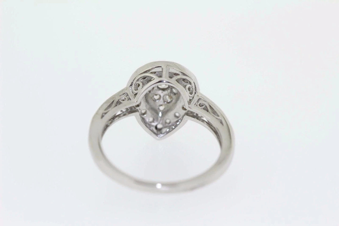 925 SS Cubic Zirconia Ring .84 cts