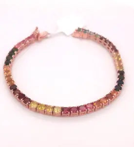 Bracelet-Multicolor Tourmaline Bracelet