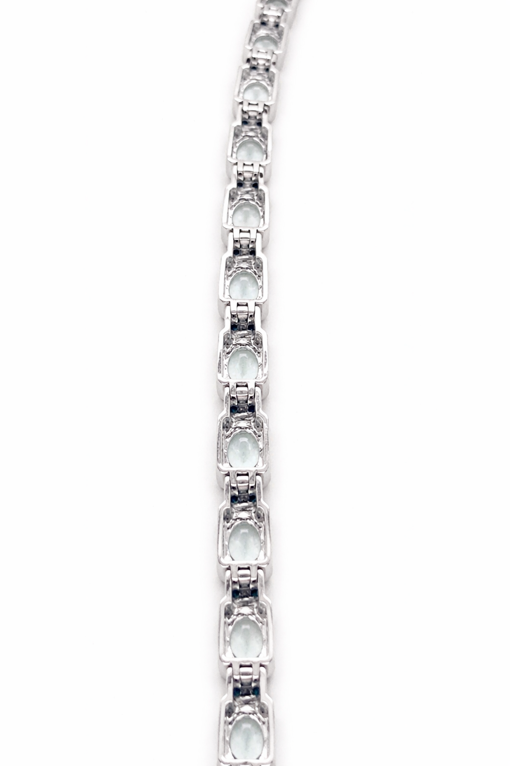 Nice Aquamarine- Sapphire Bracelet