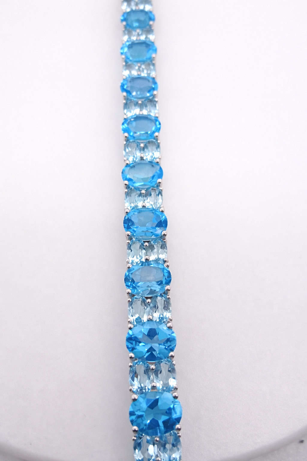 Blue Topaz- Sky Blue Topaz Bracelet