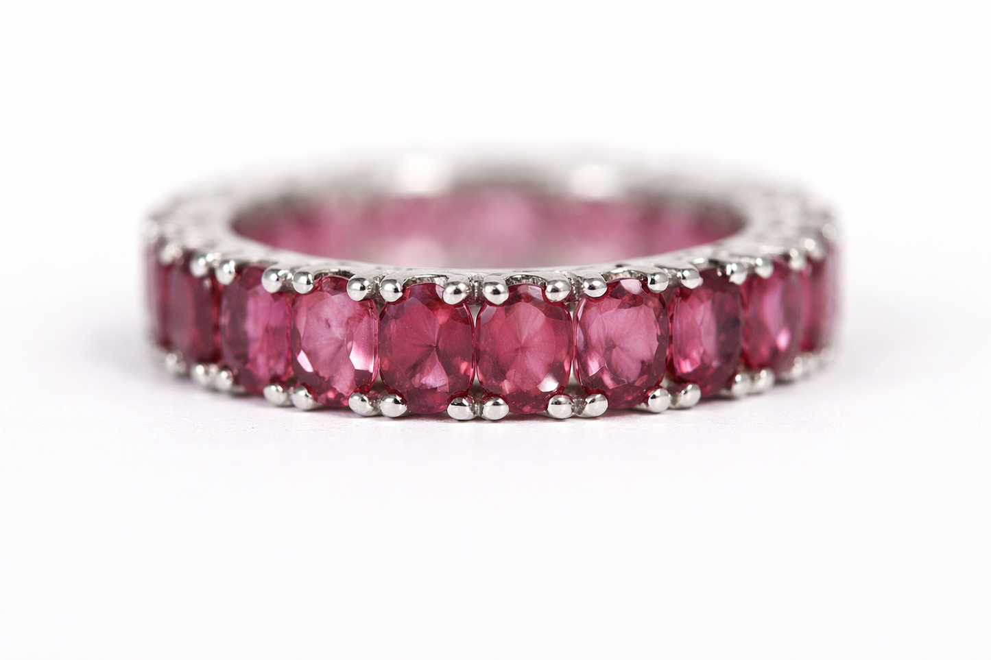 Beautiful Tourmaline Silver Ring