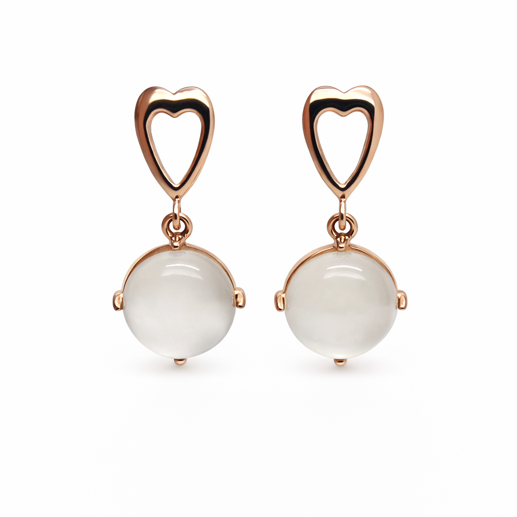 Attractive Moonstone Earring