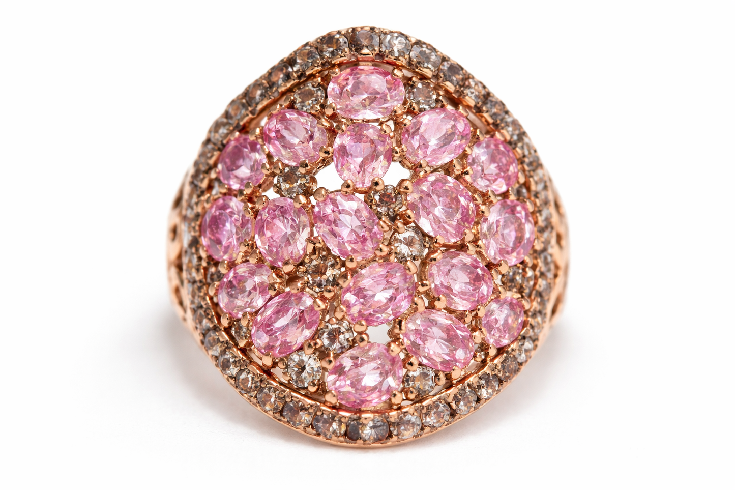 Pink Sapphire- Color Change Garnet Ring