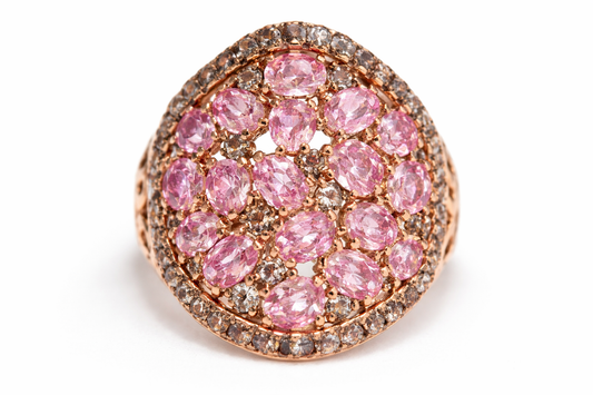 Pink Sapphire- Color Change Garnet Ring