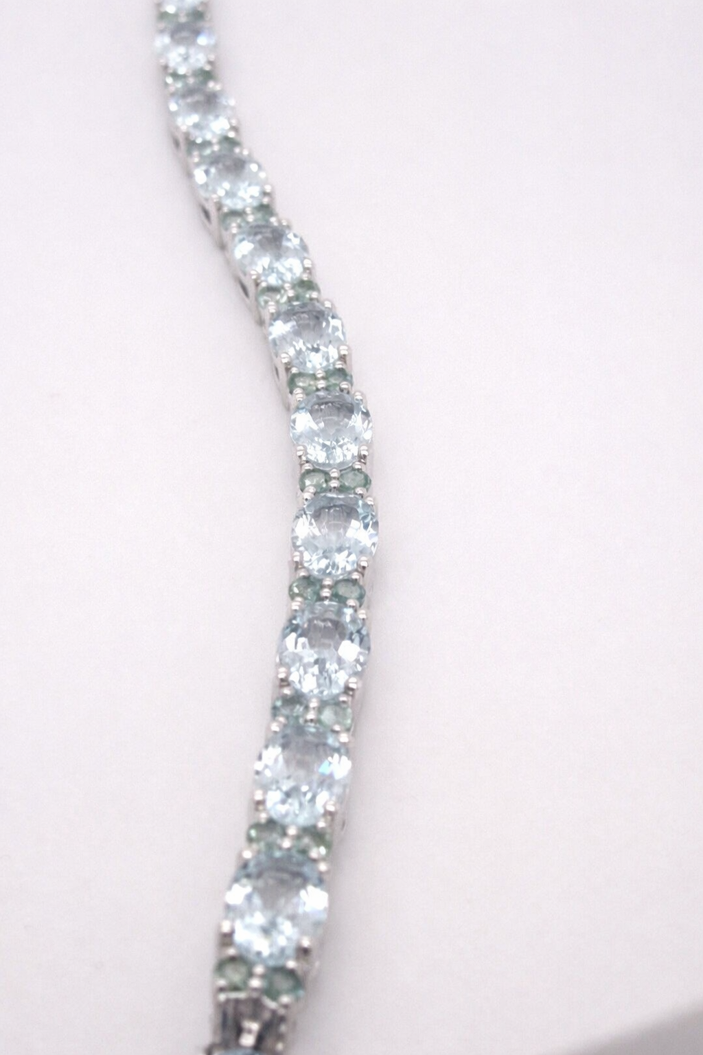 Aquamarine- Alexandrite Bracelet