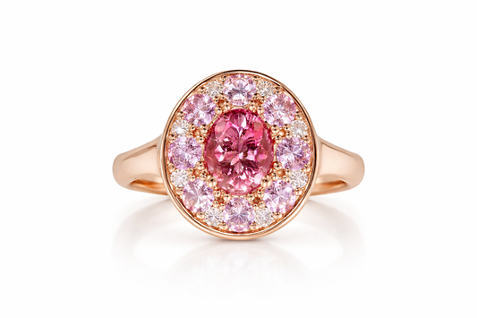 PINK SAPP - PINK TOURM RING