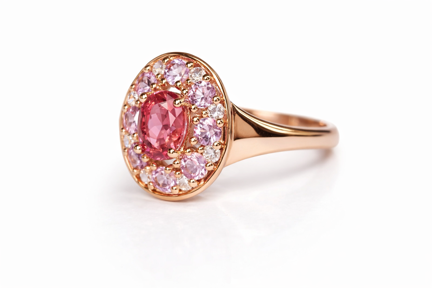 PINK SAPP - PINK TOURM RING