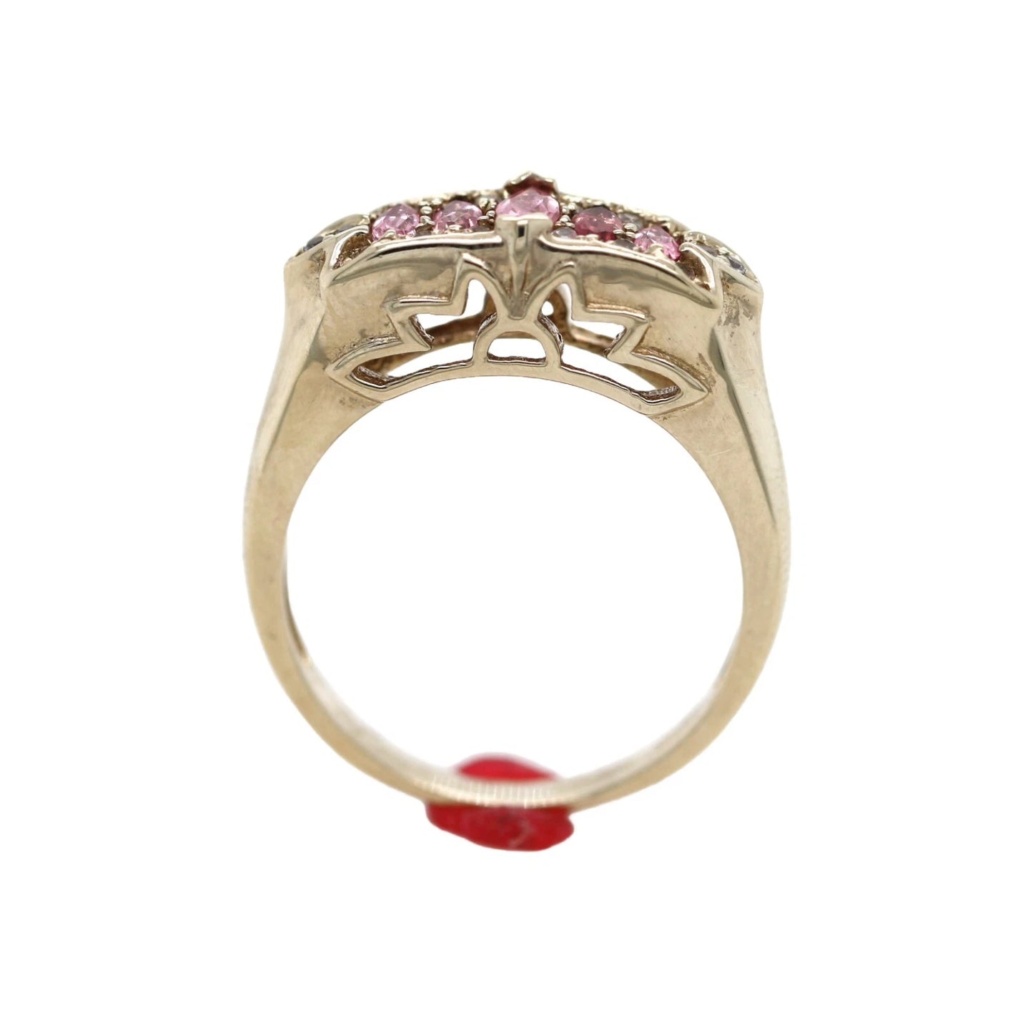 Tourmaline - White Topaz Ring