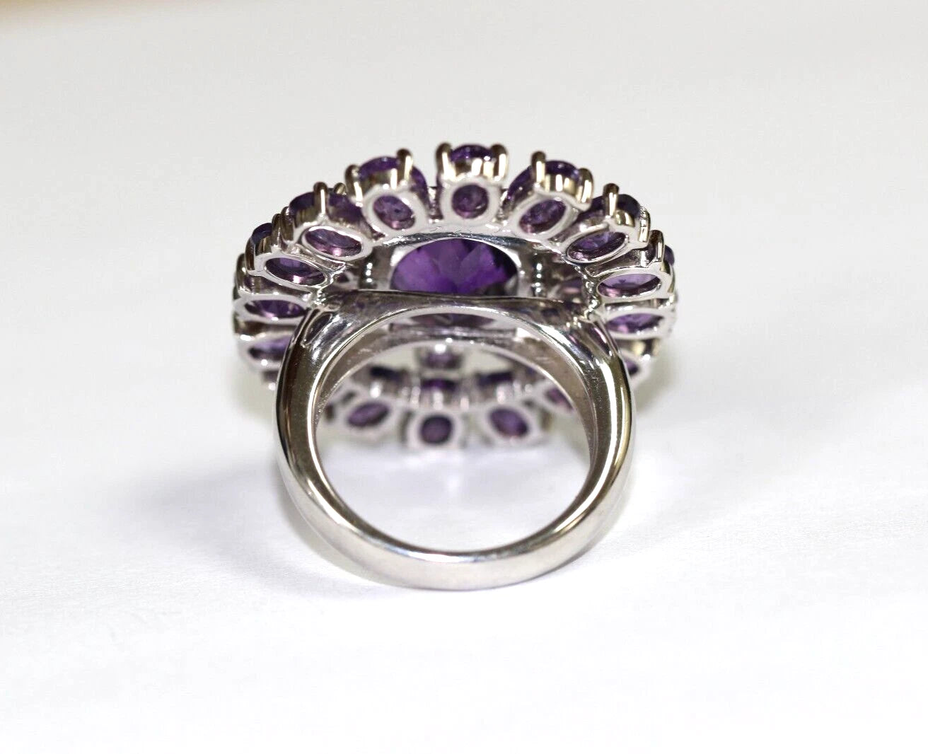 Unique Design Amethyst Ring