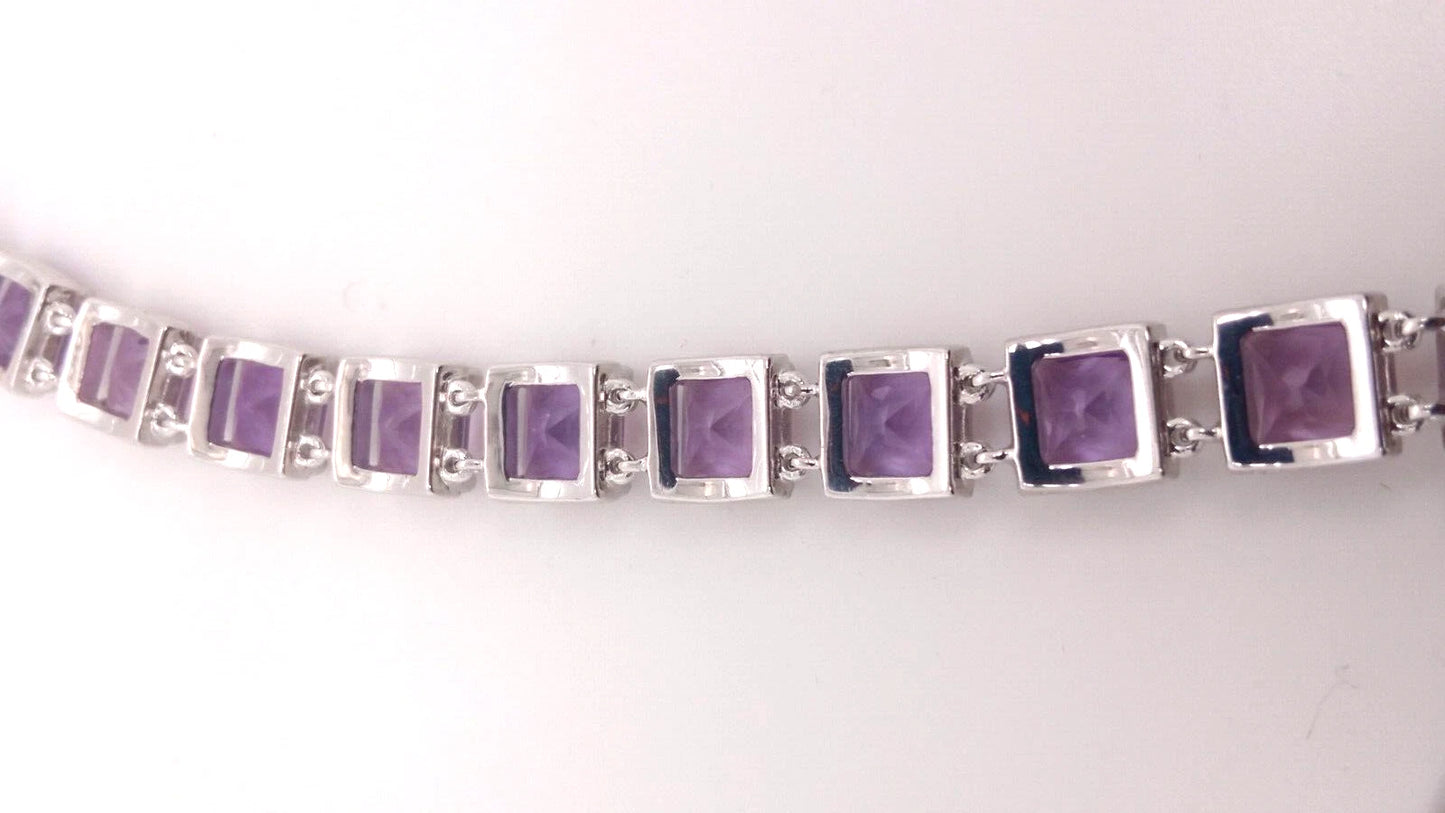 Beautiful Stunning Amethyst Bracelet
