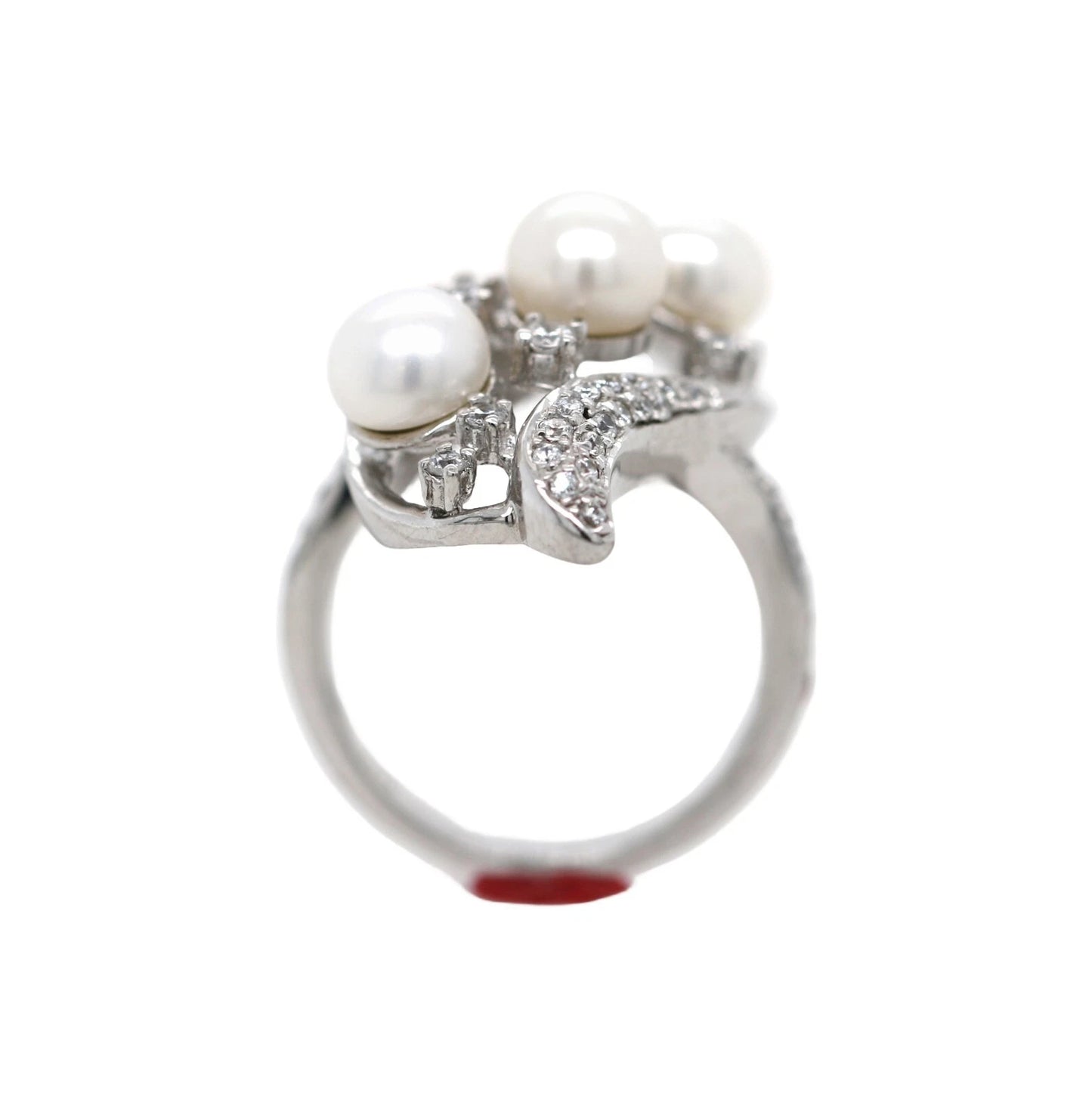 Perfect Pearl - White Topaz Ring