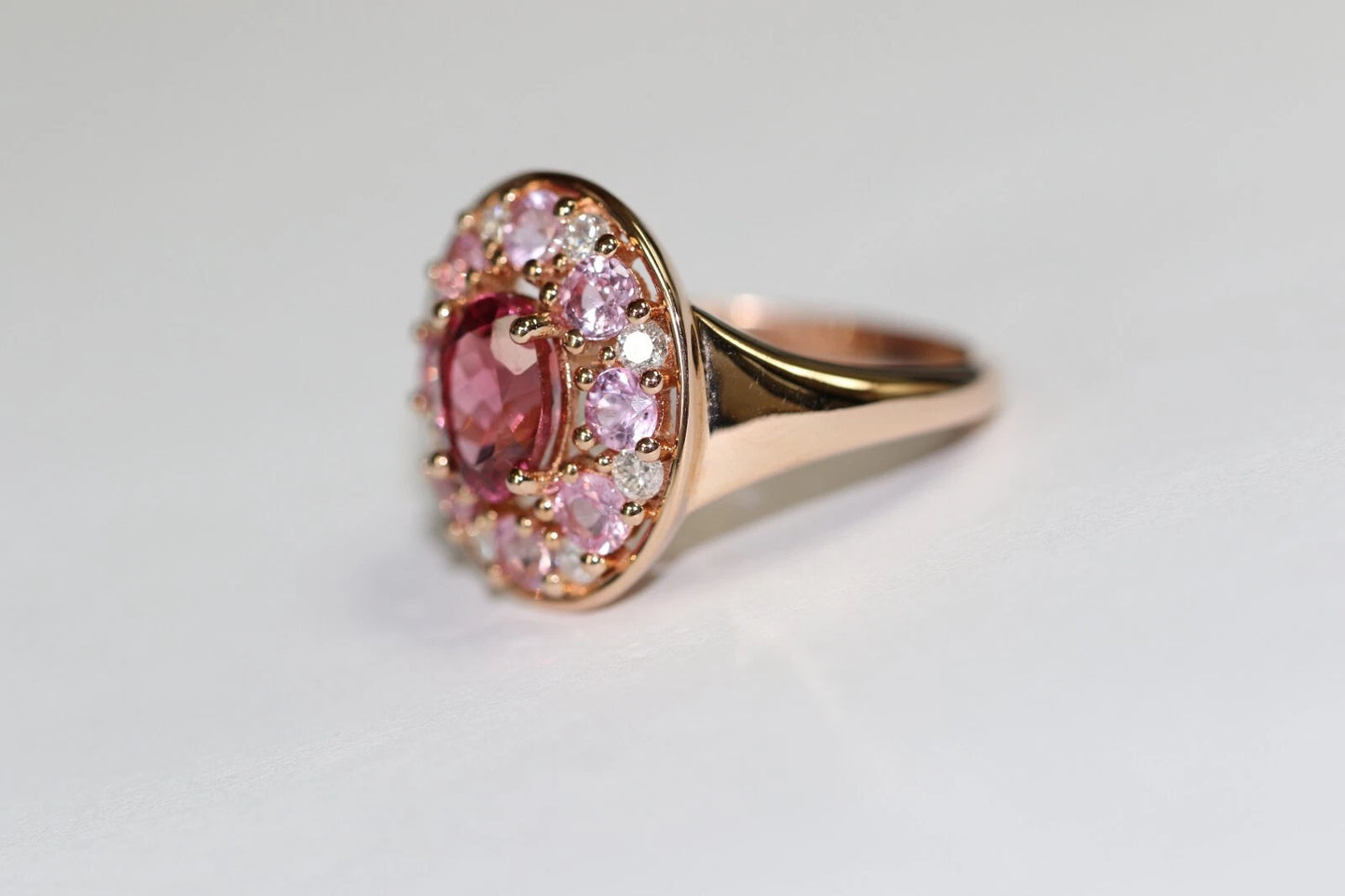 PINK SAPP - PINK TOURM RING