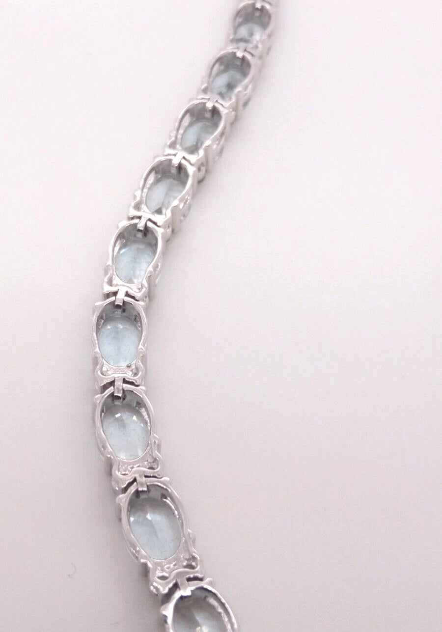 Aquamarine- Alexandrite Bracelet