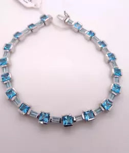Bracelet-Sky Blue Topaz Bracelet