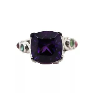Ring-Gorgeous Amethyst- Tourmaline Ring