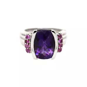 Ring-Amethyst- Pink Sapphire Ring