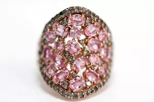 Ring-Pink Sapphire- Color Change Garnet Ring