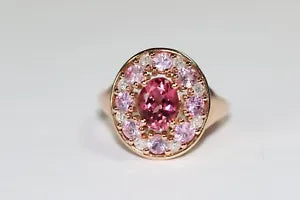 Ring-PINK SAPP - PINK TOURM RING