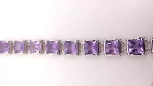 Bracelet-Beautiful Stunning Amethyst Bracelet