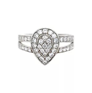 Ring-Beautiful White Sapphire Ring