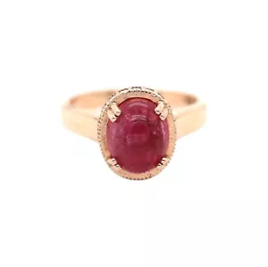 Ring-Rubellite - Diamond Ring