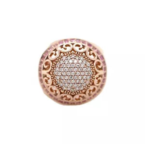 Ring-Unique Pink Sapphire - Diamond Ring