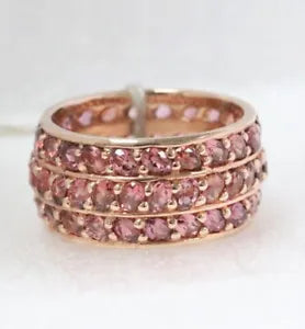 Ring-925 Color Change Garnet Silver Ring