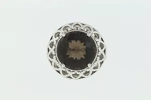 Miscellaenous-925 SS Smokey Quartz - White Topaz -13DOT29 cts
